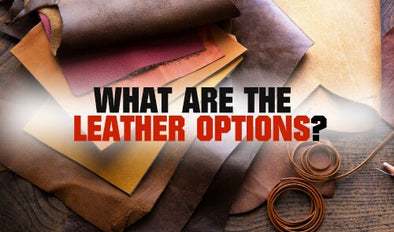 What are the leather options?