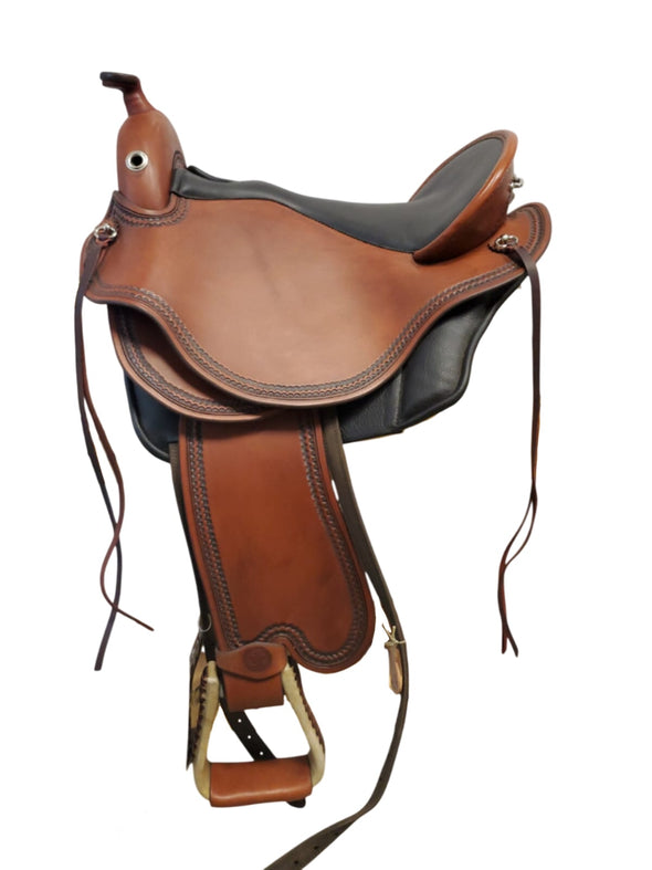 DP Saddlery 1215 Quantum Western 8137(WD) Quantum DP Saddlery S3 - 68cm Medium Fender 