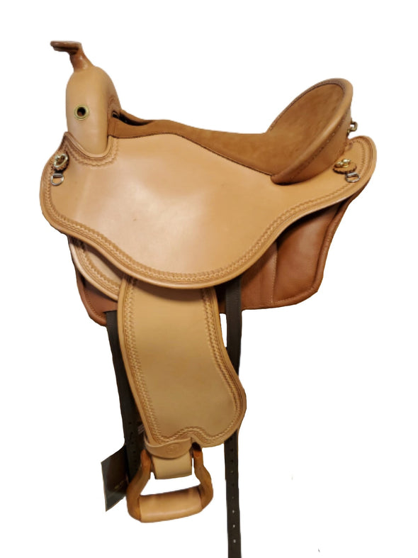 DP Saddlery 1215 Quantum Western 8650(WD) Quantum DP Saddlery S2 - Western Dressage Seat - Medium Fender 