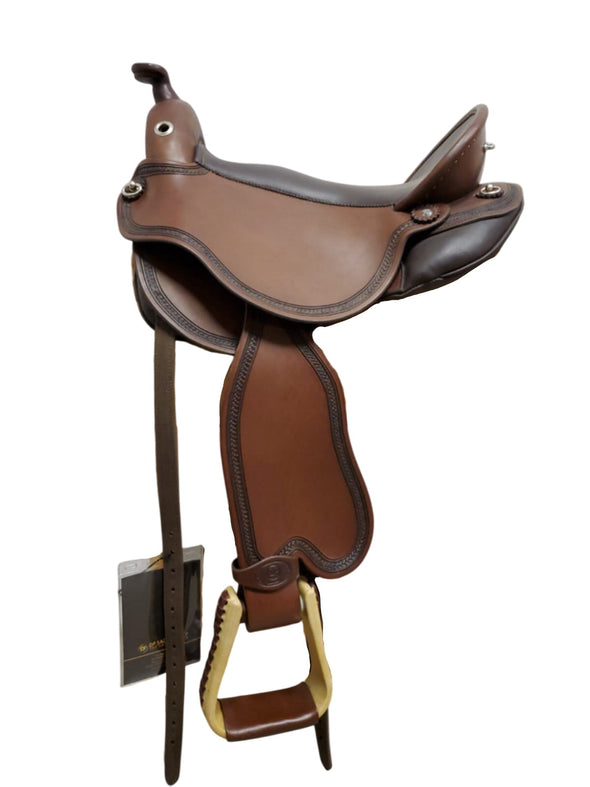 DP Saddlery 1216 Quantum Short & Light Western SC6333 Quantum DP Saddlery S2 - Standard Seat - Short Fender 