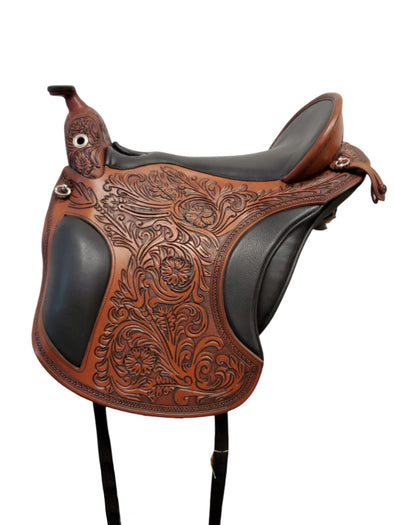 DP Saddlery 1217SKL El Campo Western SC7137 Baroque DP Saddlery S4 - PP10 Tree 