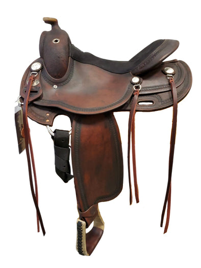 DP Saddlery FF1330 Flex Fit Vario Bartmann Special SC7290 Flex Fit DP Saddlery 15.5'' - Medium Fender 