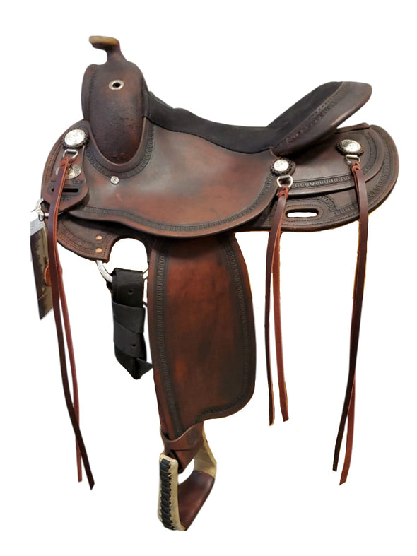 DP Saddlery FF1330 Flex Fit Vario Bartmann Special SC7290 Flex Fit DP Saddlery 15.5'' - Medium Fender 