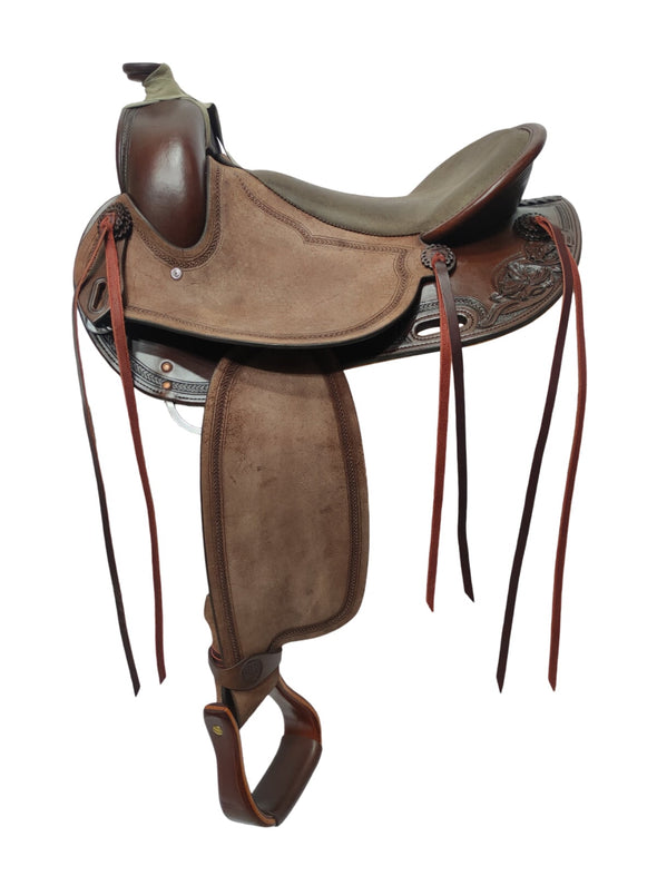 DP Saddlery FF1805 Flex Fit Old Style 8499 Flex Fit DP Saddlery 16.5'' - Medium Fender 