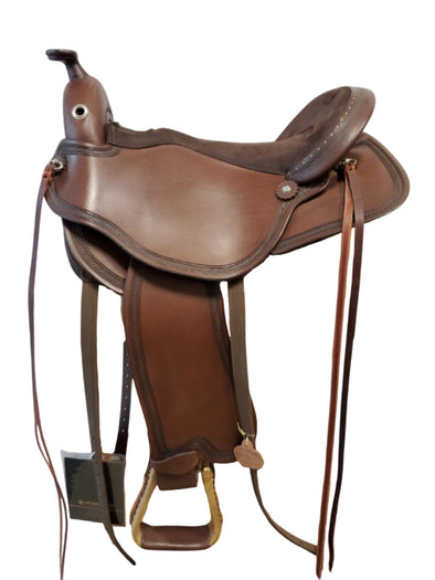 DP Saddlery Quantum Short & Light Western 8035(WD) Quantum DP Saddlery S3 - Western Dressage Seat - Medium Fender 