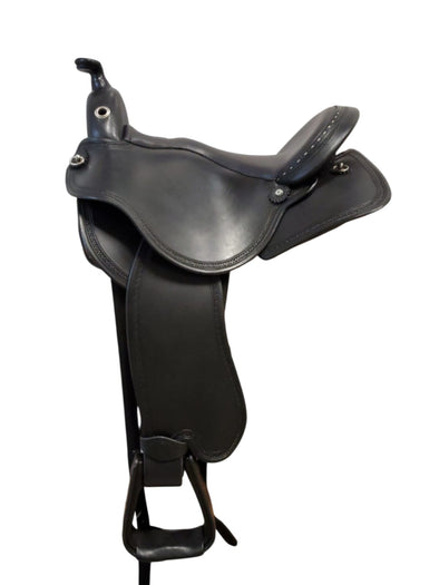 DP Saddlery Quantum Short & Light Western 8050 Quantum DP Saddlery S3 - Standard Seat - Short Fender 