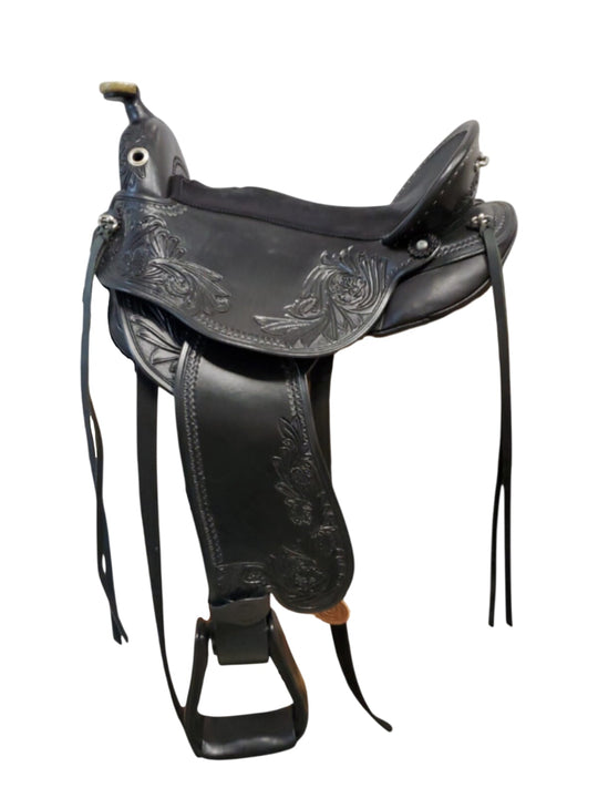 DP Saddlery Quantum Short & Light Western 8323