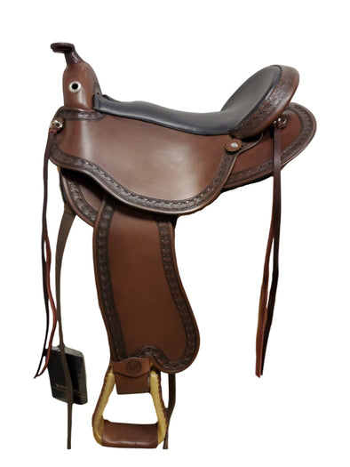 DP Saddlery Quantum Short & Light Western 8359 Quantum DP Saddlery S3 - Standard Seat - Medium Fender 