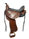 DP Saddlery Quantum Short & Light Western 8479(WD) Quantum DP Saddlery S2 - Western Dressage Seat - Medium Fender 