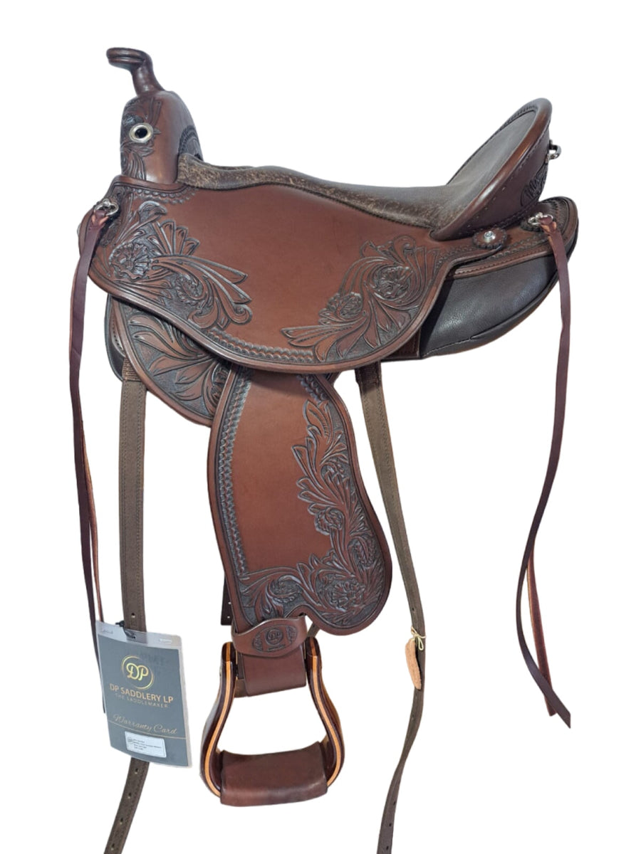 DP Saddlery 1216 Quantum Short & Light Western - Western Dressage Seat ...