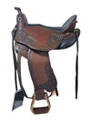 DP Saddlery Quantum Short & Light Western 6617(WD) Quantum DP Saddlery S3 - Western Dressage Seat - 68cm Medium Fender 