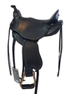 DP Saddlery Quantum Short & Light Western 6856(WD) Quantum DP Saddlery S2 - 58cm Short Fender 