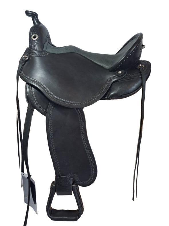 DP Saddlery Quantum Short & Light Western 7054(WD) Quantum DP Saddlery S2 - 68cm Medium Fender 