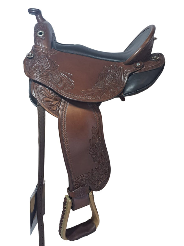 DP Saddlery Quantum Short & Light Western 7065 (Layaway Program - 1) Quantum DP Saddlery S2 - 68cm Medium Fender 