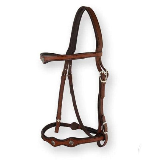 DP Saddlery Soft Feel Baroque Deluxe Headstall
